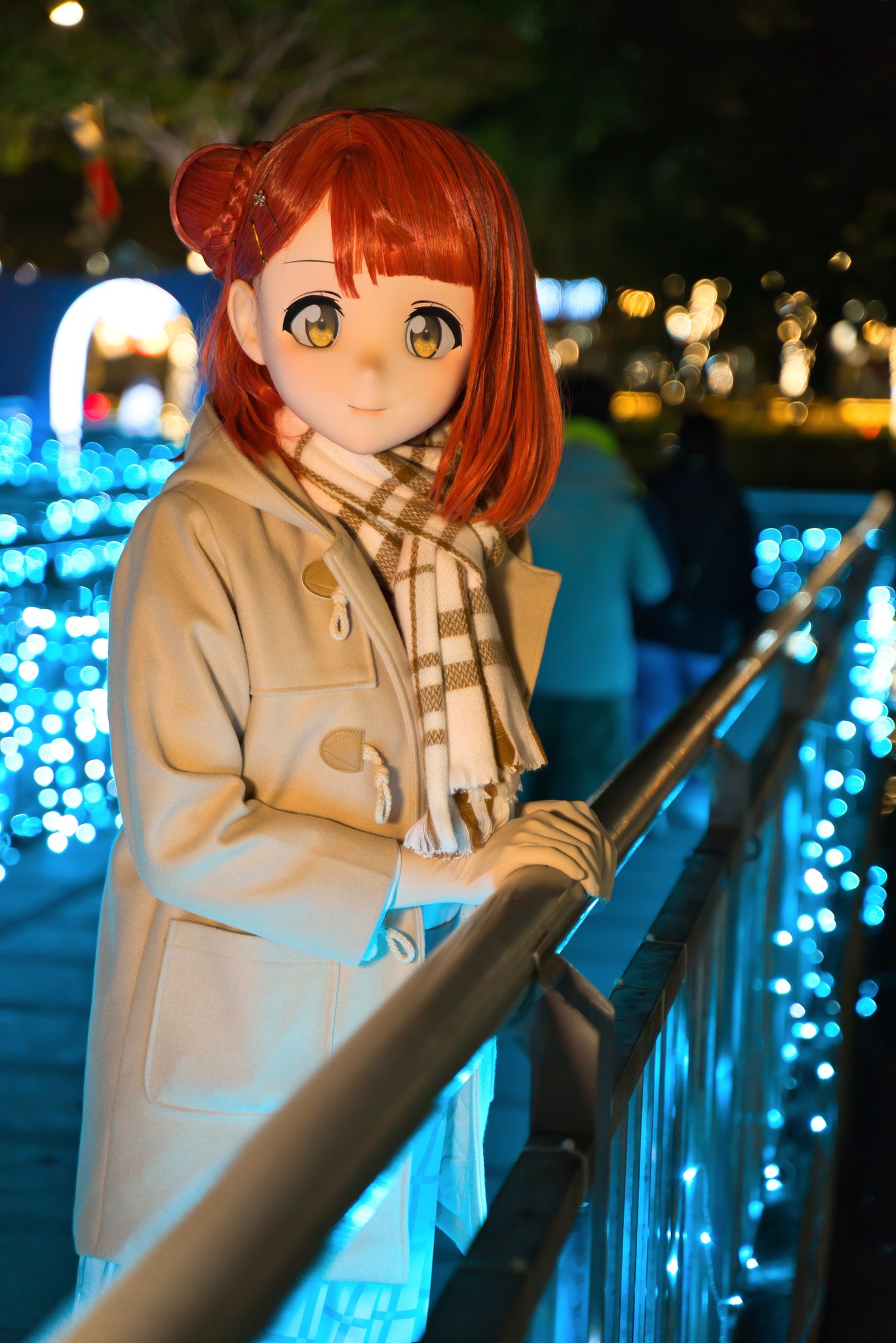 全頭面　鍵　衣装つき 　上原歩夢　マスク　コスプレ　 着ぐるみ 　コスチューム Amazon.co.jp: [HaoMS] 上原 歩夢 コスプレ衣装 夏制服 ラブ