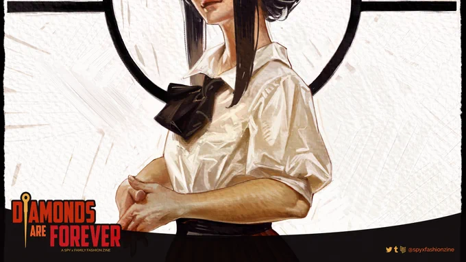 Here's a preview for a Leyendecker inspired piece I did of Yor for ! Pre orders are up! If you like SPYxFAMILY and fashion give it a peek #yorforger #SPY_FAMILY 