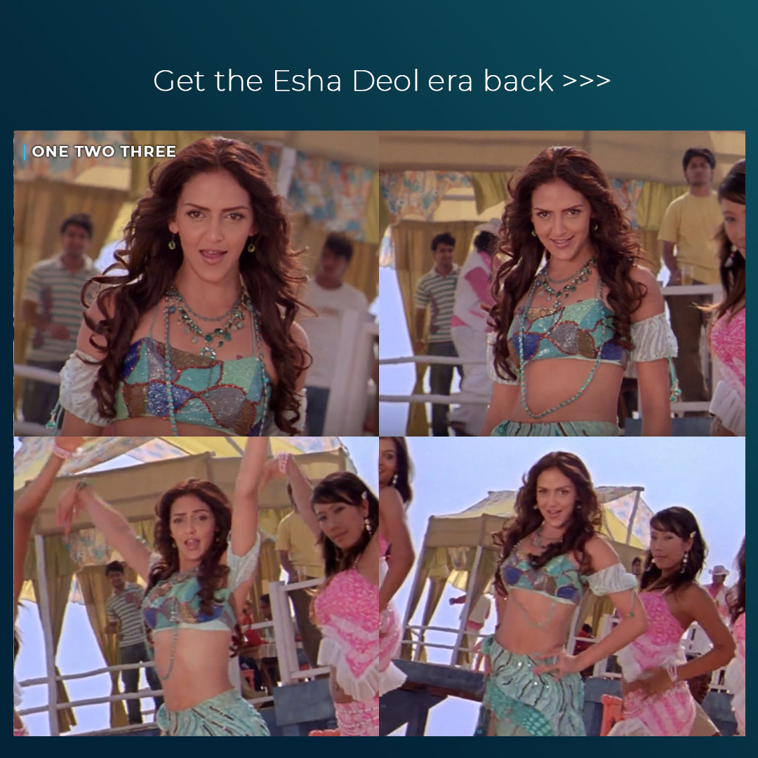 Get them back already 🙌🏻

Watch #OneTwoThree  only on #Mzaalo today- share.mzaalo.com/mobile-approval

#UnlimitedEntertainment #Rewards #FreeEntertainment #EshaDeol #Meme #OldMovies