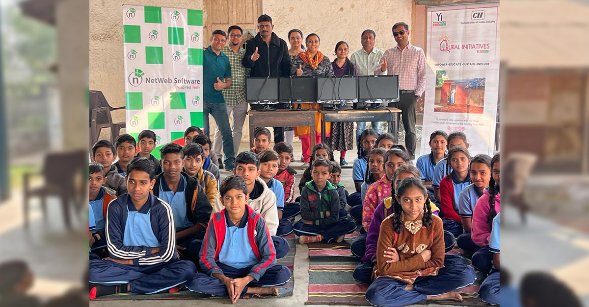 netwebsoftware's tweet image. A humble effort to help children get access to digital education by providing computers to a rural school with very limited access to digital assets. Teaming with the Young Indians (YI), associated with CII. bit.ly/3XQQtfV
#NetWebCares #InspiredTech #EducationForAll