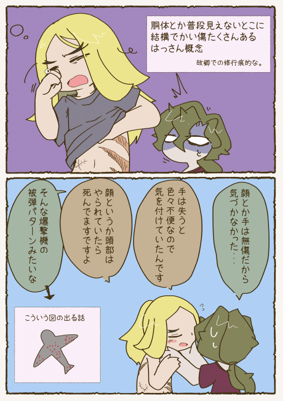 女性向けはマジでSV美術4で再熱したのでこっちは完全に趣味でちまちま描いてます。🍊🌻前後相手固定で逆とか描けないし見れないので自衛してますヨ。

一応がっつりめなのはこっちに載せるようにします。
https://t.co/K4gOItmAdk 