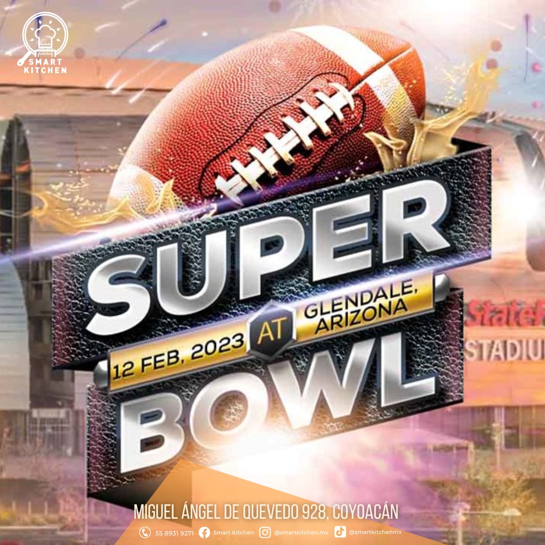 smart_kitchenmx's tweet photo. ¡El Super Bowl se acerca! ¡Vivelo en SmartKitchen!🤩 ¡¡Tendremos promociones en nuestras cocinas y el mejor ambiente!!🥳.

.
.
.

📍Miguel Ángel de Quevedo 928
✨Reserva sin costo por mensaje ✨
#superbowl #superbowl2023 #bebidascoyoacán #parati #coyoacán #Coyoacán https://t.co/XjbIlStndT