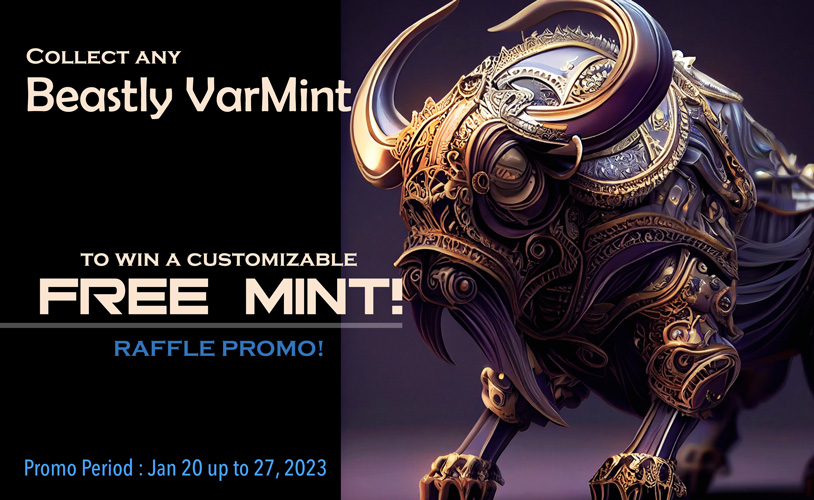 VarMintAlpha's tweet photo. 🐶4 more days till #BeastlyVarMint 8th Custom Free-MINT promo ends!

Check it out!
👉 https://t.co/hhTl7u2nGM

⭐️⭐️⭐️⭐️⭐️
#tezosnft #Tezos #NFT #NFTCommunity #NFTshill #NFTGiveaways #FREEMINT #FreeMints #FreeNFTs #NFT #NFTs #tezos #tezosnft https://t.co/40shwlJFkW