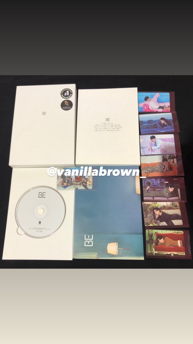 vanillabrown_'s tweet photo. WTS ALBUM BE ESSENTIAL ED

✅Unsealed - ina only
✅price 240k fullset
✅nego tipis
✅good condi
📍dom Bandung

Dm for details

tag wts bts album unsealed ina ready edition https://t.co/UZxo7IqoTb