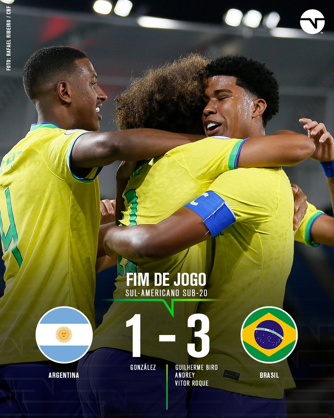 🇧🇷 CLASSIFICADOS!!! Brasil vence a - TNT Sports Brasil