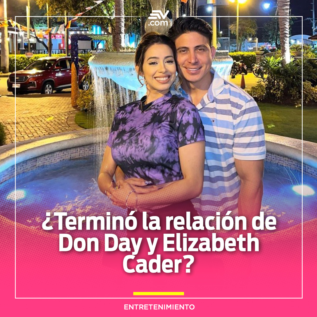 ecuavisa's tweet photo. 📸 La última foto publicada por la pareja fue el 1 de enero, por eso empezaron los rumores de que la relación de #DonDay y #ElizabethCader habría llegado a su fin 💔
Te contamos los detalles 📲 https://t.co/CFKyFcrcX6 https://t.co/PJlo4Vwu6W