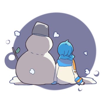 「blue hair shovel」 illustration images(Latest)