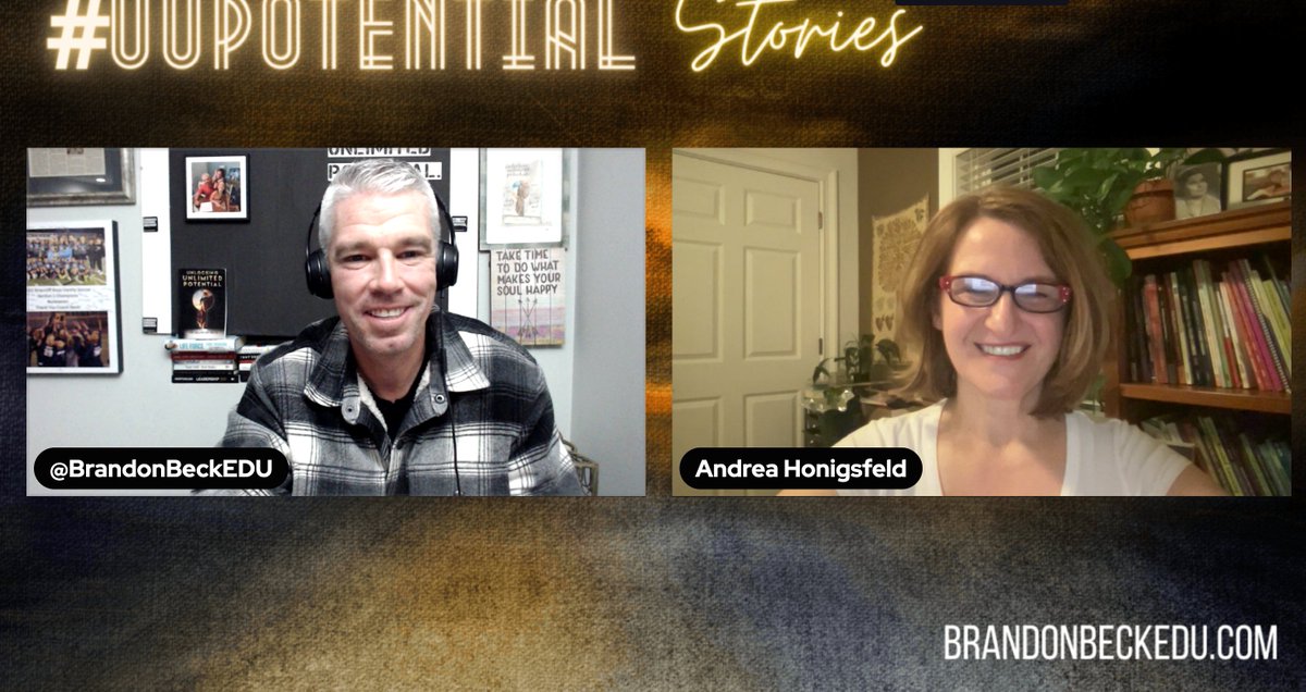 Top story: @BrandonBeckEDU: 'An honor to record an awesome #UUPotential Stories Show with @AndreaHonigsfel  

Author of 27 Books! 

New Book: Collaboration and Co-Teaching For Dual Language Learners is hot off the press… , see more tweetedtimes.com/tonnet?s=tnp