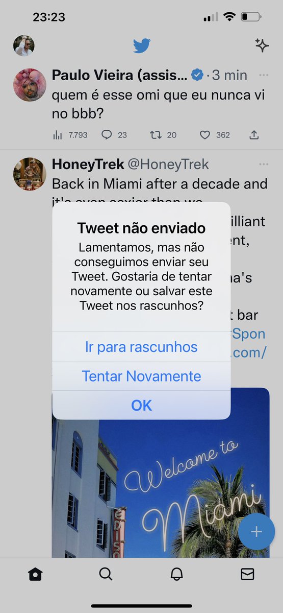 Sendo censurad@ pelo aplicativo. Era só o qie faltava.