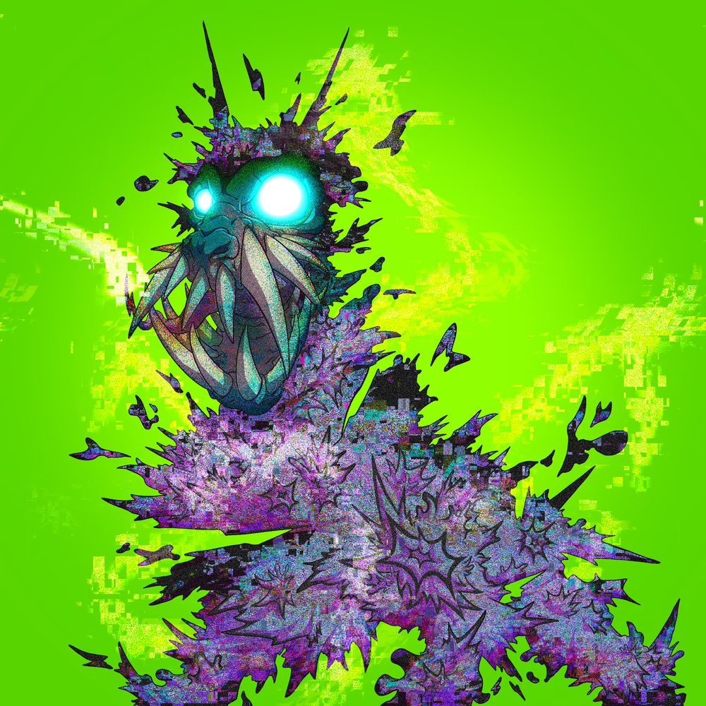 1/18 <a href="/MutantHounds/">Mutant Hounds</a> unveiled 3 new Mega Hounds over the weekend: Ares, Volt, and Glitch. 

In this 🧵I'll briefly explore some connections between the currently known Mega Hounds and <a href="/AppliedPrimate/">AppliedPrimate</a>