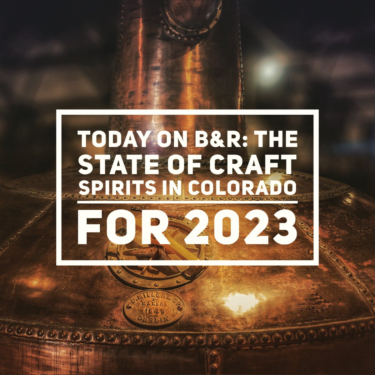 Today on @BasinAndRanger : we explore the State of Craft Distilling in Colorado for 2023.  

#craftspirits #Colorado #craftdistillery #whiskyfun #whiskey #bourbon #rum #vodka #stateoftheunion #basinandranger