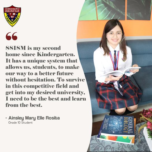 SSISMalarayat's tweet photo. Happy Tuesday!
If you also want to share your Stonyhurst Southville experience, please feel free to let us know through our PR Office or through your child’s adviser.
#tuesdaytestimonials
#homeofthekings https://t.co/4oa1cLpvzm