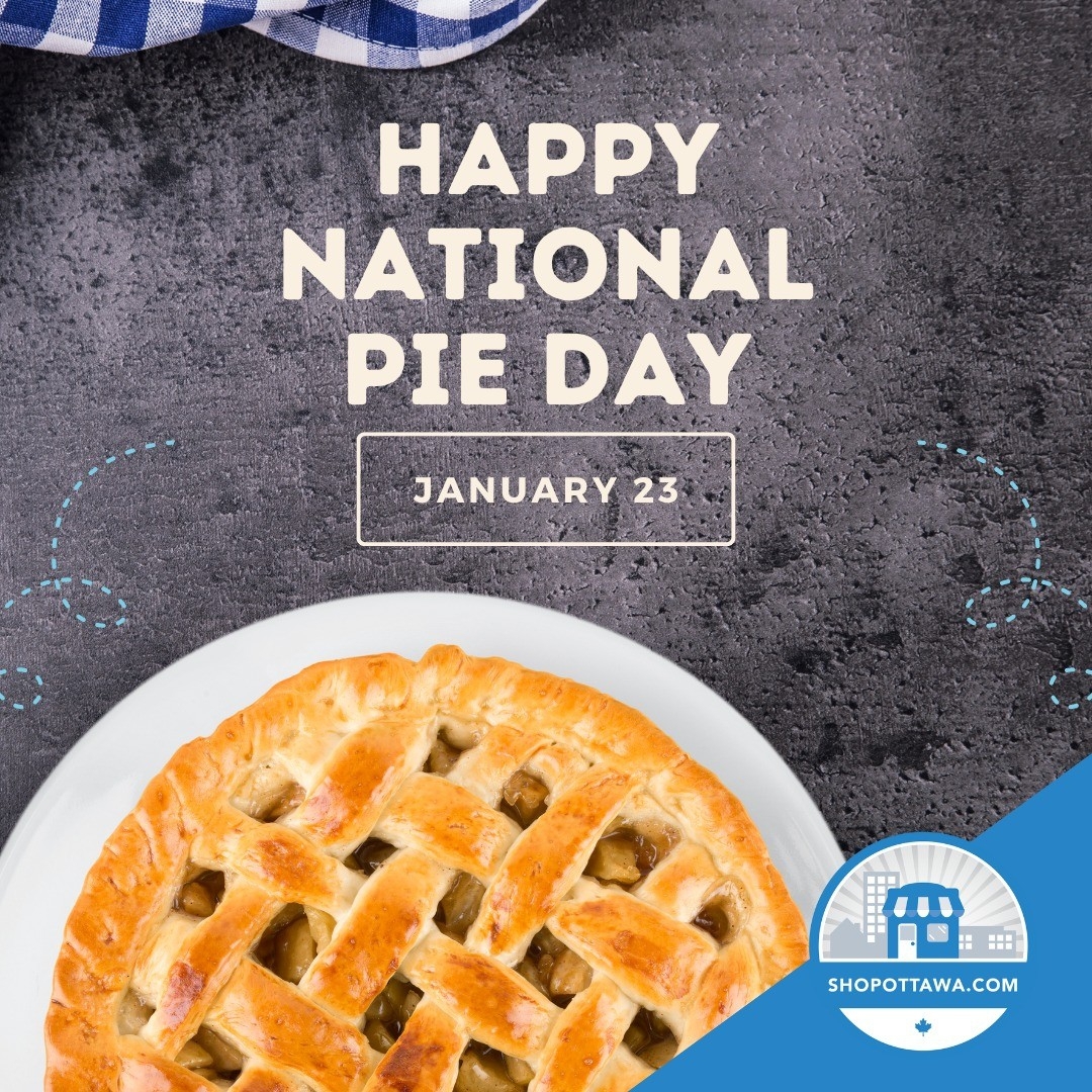 Calling all Ottawa pie lovers! Apple? Cherry? Lemon? Pecan? The list goes on. How are you celebrating National Pie Day locally today?

#ShopOttawa #ShopLocal #ShopOttawaLocal... more at shoplocal.ly/46w2d