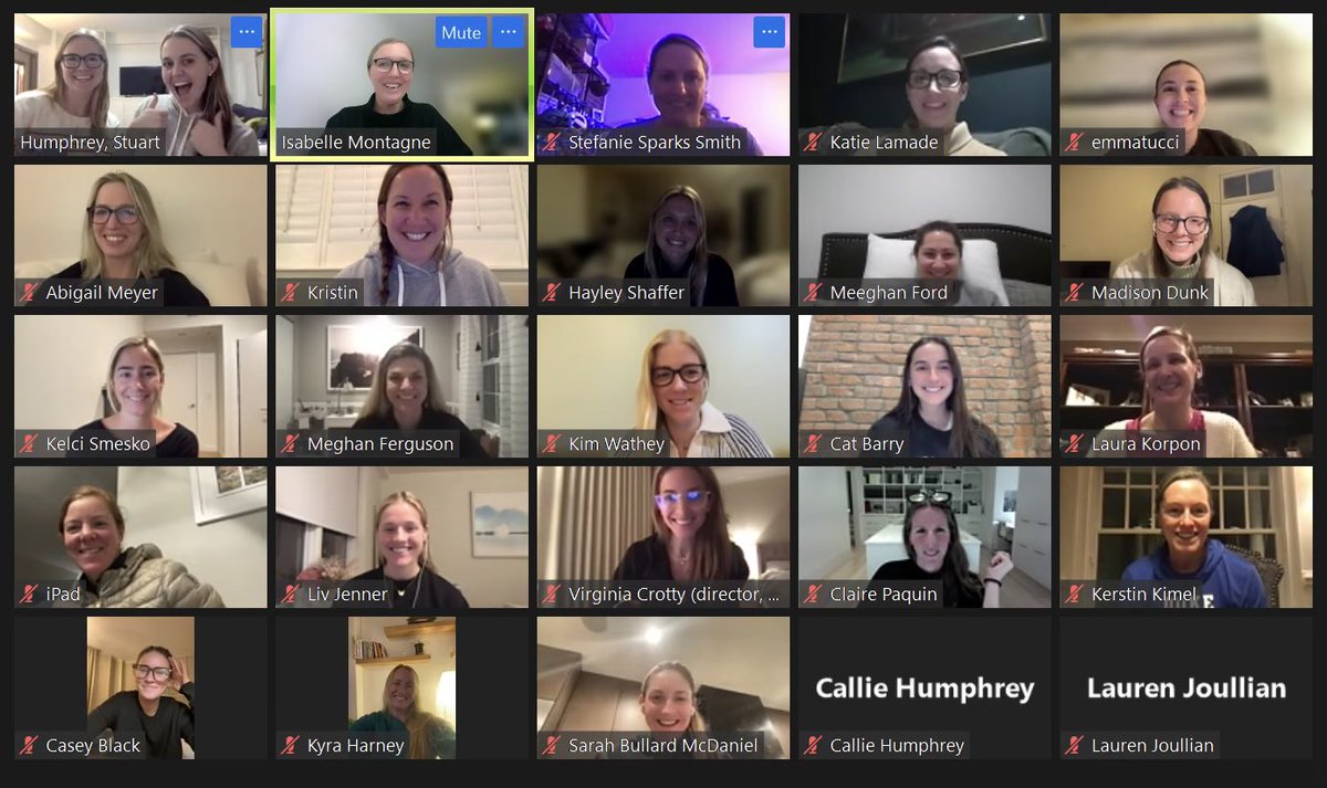 DukewlaxAlumni's tweet photo. DWLAX alumni have entered the chat….
Hi twitter from some of our alumni board members during our meeting tonight! ##DLL #goduke @DukeWLAX 😈 https://t.co/dYDH8kjuRU