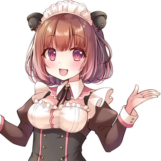 リプ返タイムにしてみたい髪型聞いたらゆるふわボブ!って言ってたから髪型差分描いてみたよ～#かぴそ 