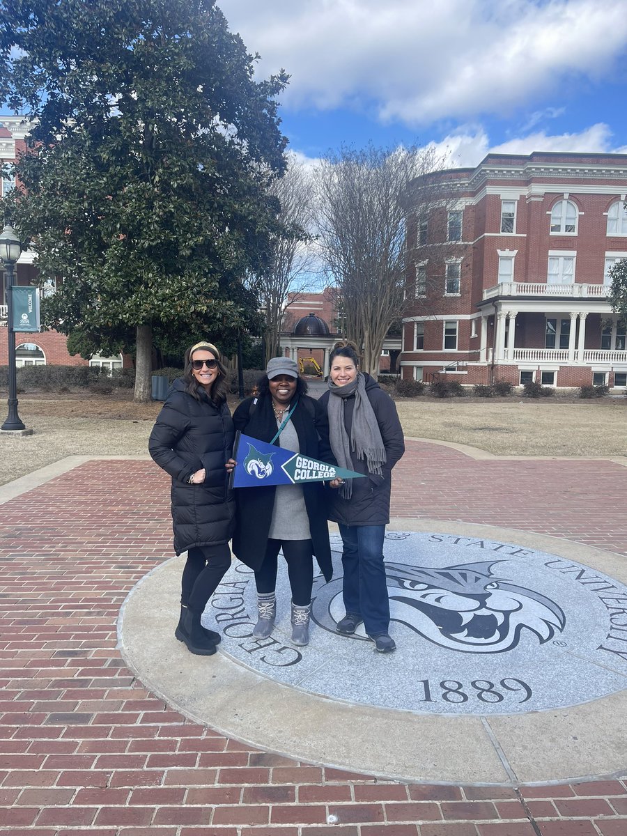 TessaBarbazon's tweet photo. @ClarkeCoSchools school counselors attend @SACAC_Info workshop at @GeorgiaCollege. https://t.co/9RS4Hx9GuZ