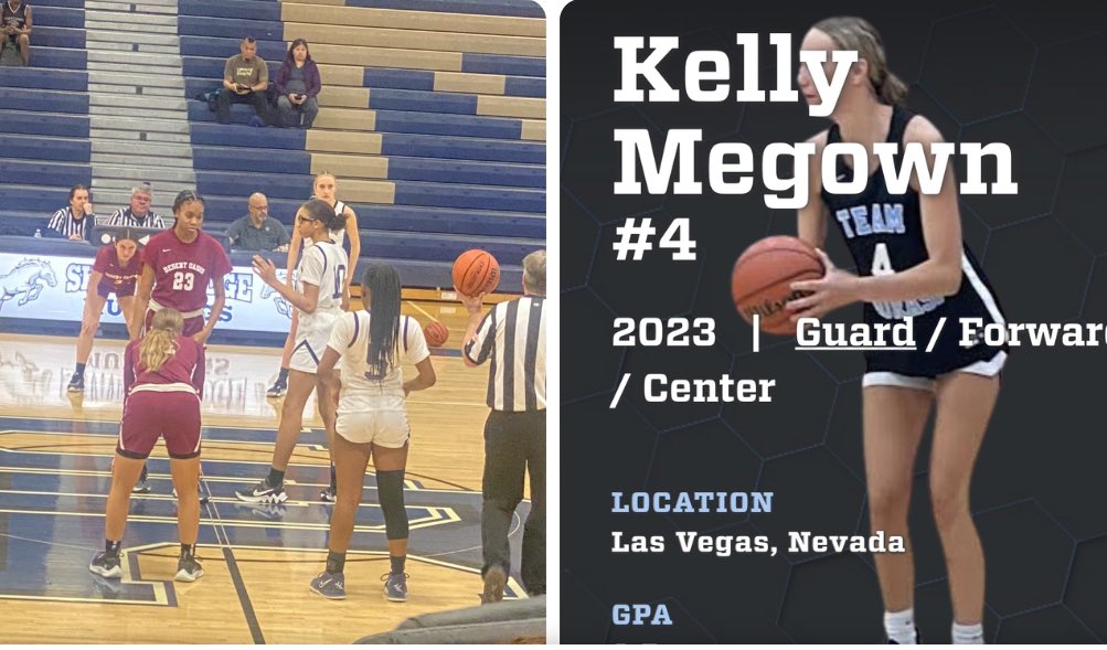 Scouting Girl’s Basketball with Shadow Ridge hosting Desert Oasis.  Great to see NSR’s 2023 Kelly Megown and her family!  #NSRbasketball
Kelly - evo.nsr-inc.com/kelly.megown23