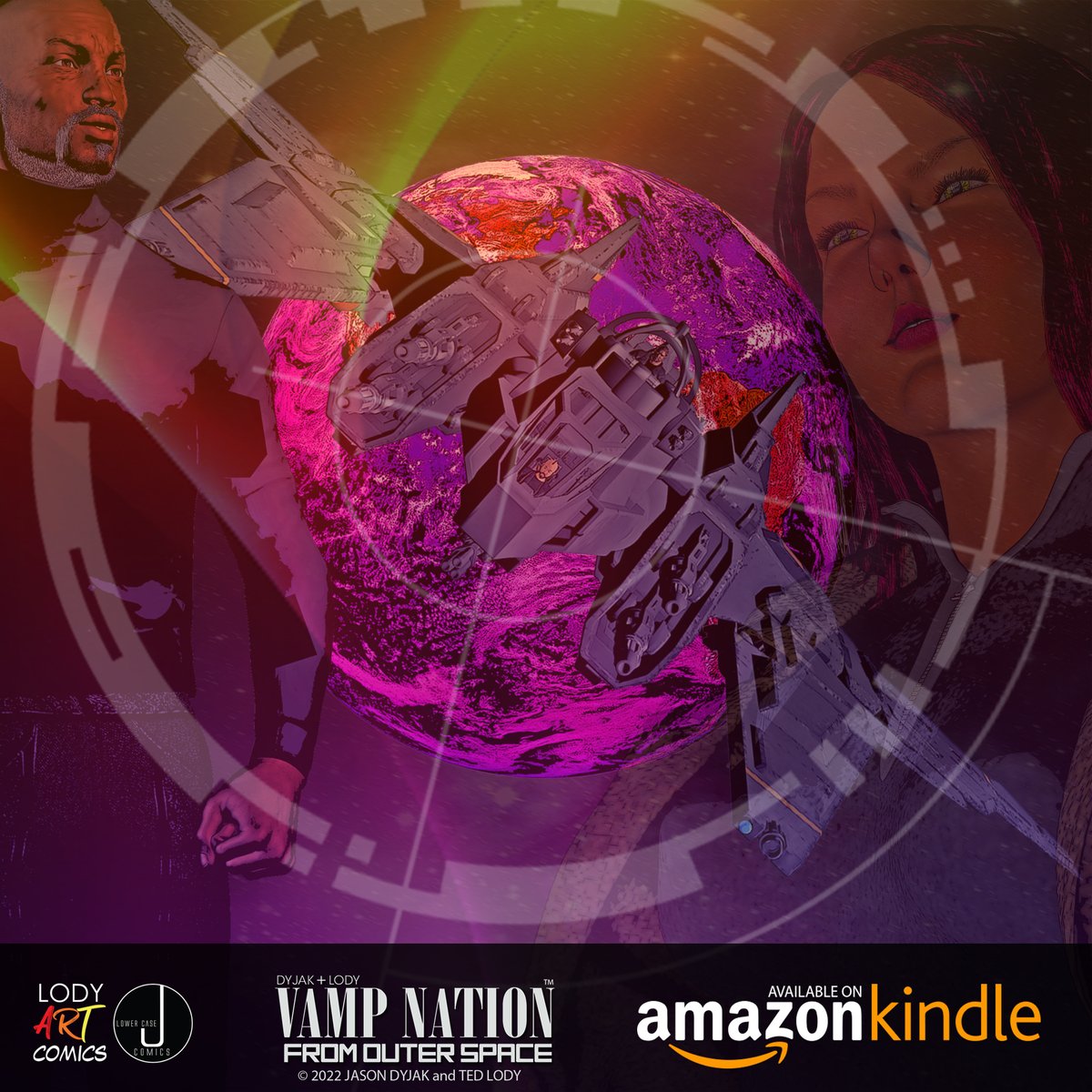 LodyGraphics606's tweet photo. Vamp Nation from Outer Space 
Amazon Kindle    https://t.co/mEJFcGXQjZ
Horror • Science Fiction
Story by Jason Dyjak | Art by Ted Lody
#graphicnovel #vampire #space https://t.co/C9IW2Vg3Xh