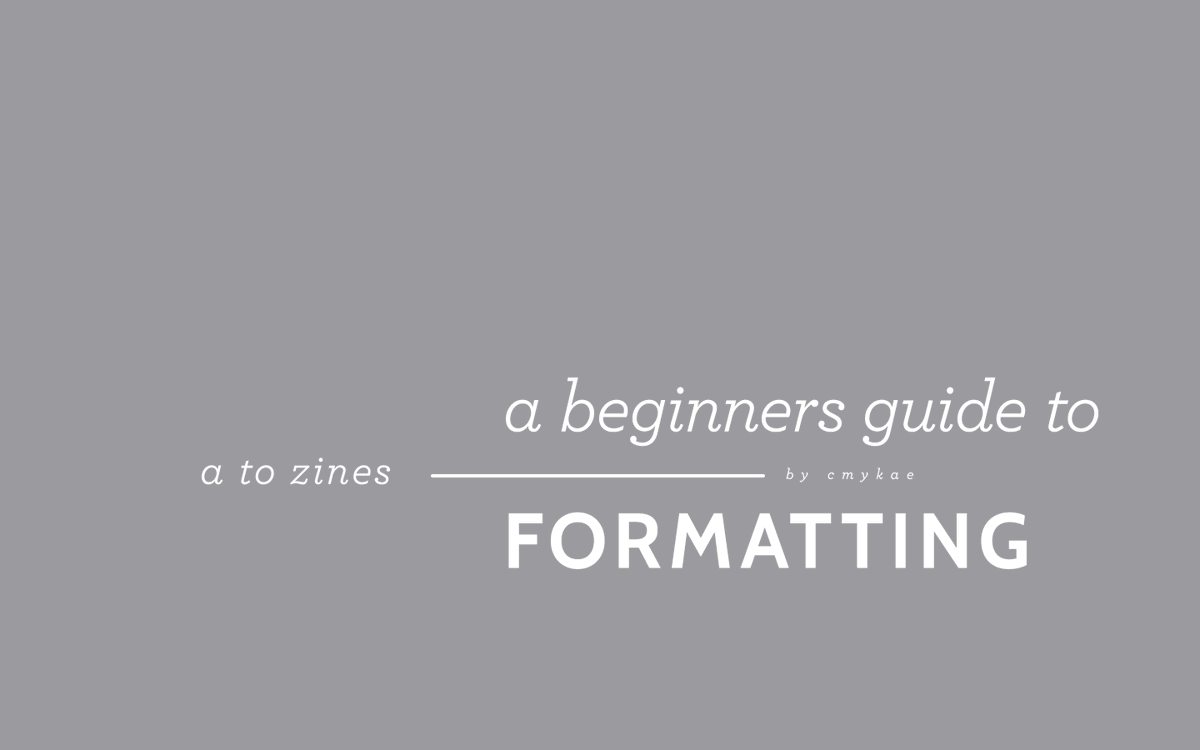atozines's tweet image. ✨a beginner&apos;s guide to formatting ✨

Printing is a process—especially when it comes to bookmaking. There are many things to consider and many new terms. So here&apos;s a short beginner guide with some basics. 

View it here: View it here: drive.google.com/file/d/159WvjC…