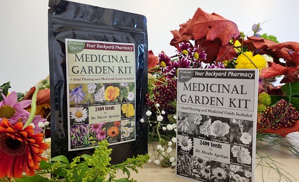 The Medicinal Garden Kit.     
'Transform your backyard into a healing haven with our Medicinal Garden Kit. Say goodbye to boring gardens, and hello to a healthier you! #MedicinalGarden #HealthyLiving' @ 
bit.ly/3R0z56e