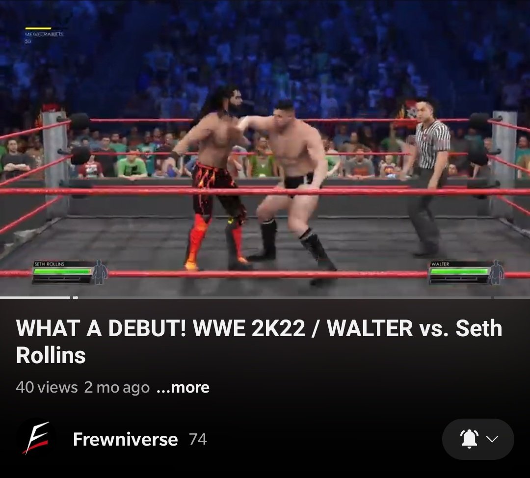 FrewniverseRAW's tweet photo. This looks familiar... #WWERaw #WWERaw30 #WWE #WWE2K23 #2K23 #Frewniverse https://t.co/GN8nKt5JNz