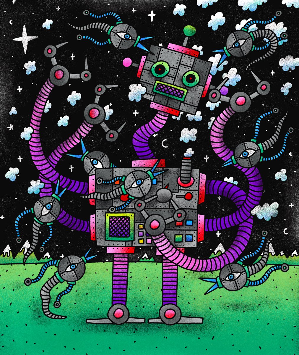 0xCampfire's tweet photo. In the spotlight: a Mechavax Legendary by @taptapkaboom! View it on the featured section of our homepage or hop right to the listing on Campfire here:
https://t.co/nn5qt0ZPQE
#NFTArtist #NFTRobot https://t.co/FHuo2AmWj2