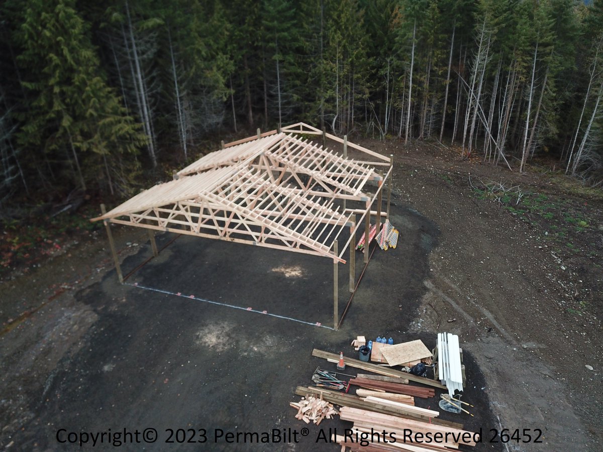 PermaBilt's tweet photo. πHere are some βin progressβ photos from our crew over in Sequim! β¦ stay tunedπ¨π
Contact us today! https://t.co/1kzkvyirf0
#polebarns #polebarn #polebuilding #polebuildings #garagebuilders #shopbuilders #buildingproud #polebarnbuild #polebarnbuildersnw #barnbuilders https://t.co/rkByz13ExX