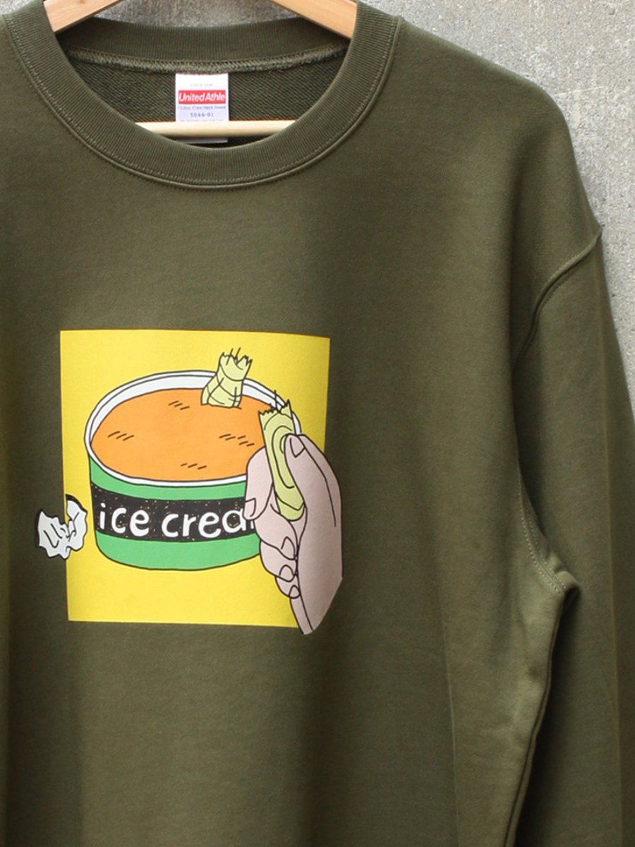 hugbug_official's tweet photo. 「日常のバグを抱きしめよう。」をコンセプトに立ち上がったブランド

▽アイテム
固いアイスに負けたスプーン

#hugbug
#ハグバグ
#日常のバグを抱きしめよう
#スウェット
#イラスト
#スウェットコーデ https://t.co/TEdZCt58nu