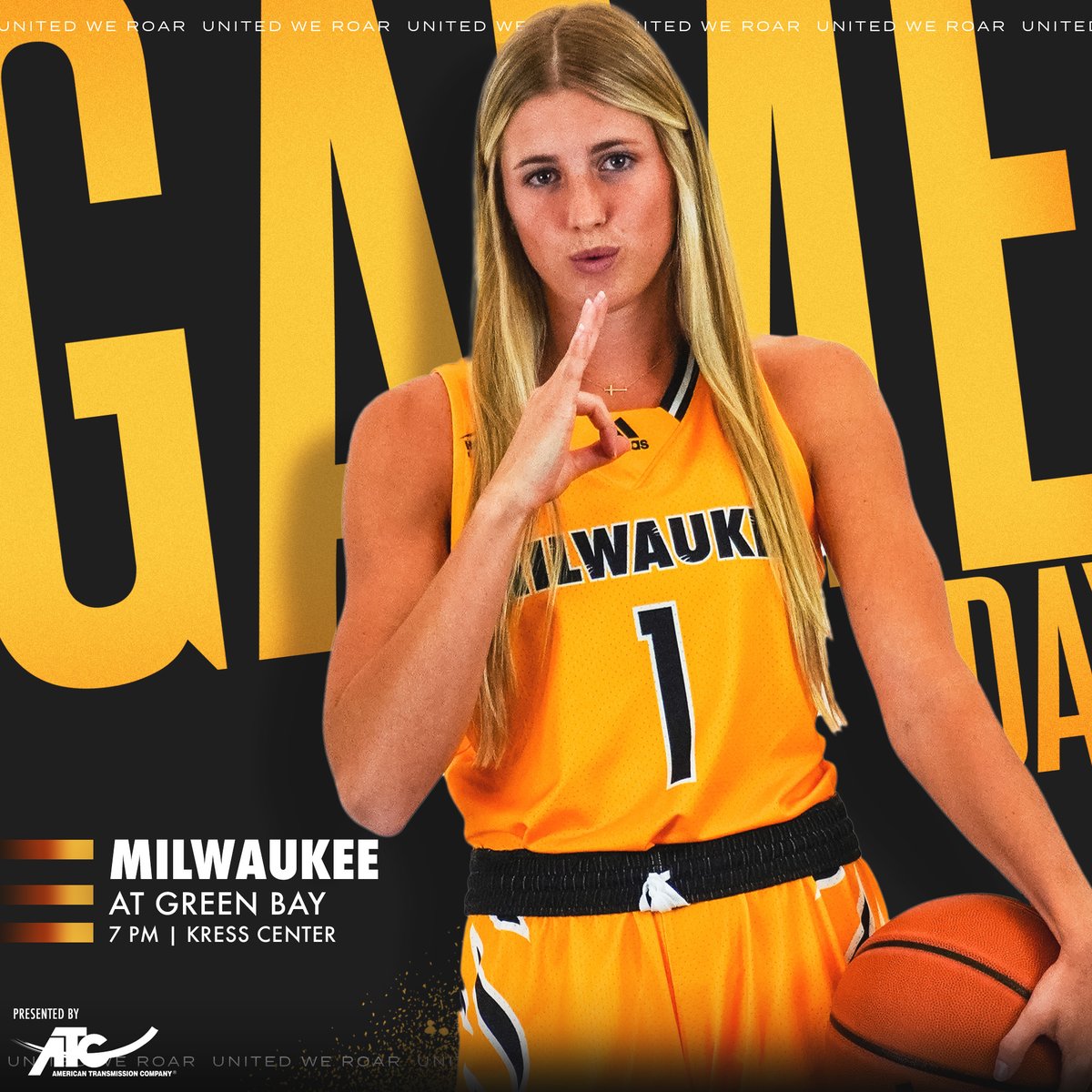Heading Up I-43...
<a href="/MKE_WBB/">Milwaukee Women's Basketball</a> 🆚 <a href="/gbphoenixwbb/">Green Bay Women’s Basketball</a> Round 2️⃣
 
📍 Green Bay, Wis.
⏰ 7:00 pm CT
📊 bit.ly/3HtA0Jv
🎧 bit.ly/3u3soWE
🎙️ <a href="/MMenzl/">Matt Menzl</a>
📺 ESPN+ | es.pn/3DbEeml

#UnitedWeRoar | #HLWBB | <a href="/AmerTransCo/">ATC - Outdated Account</a>