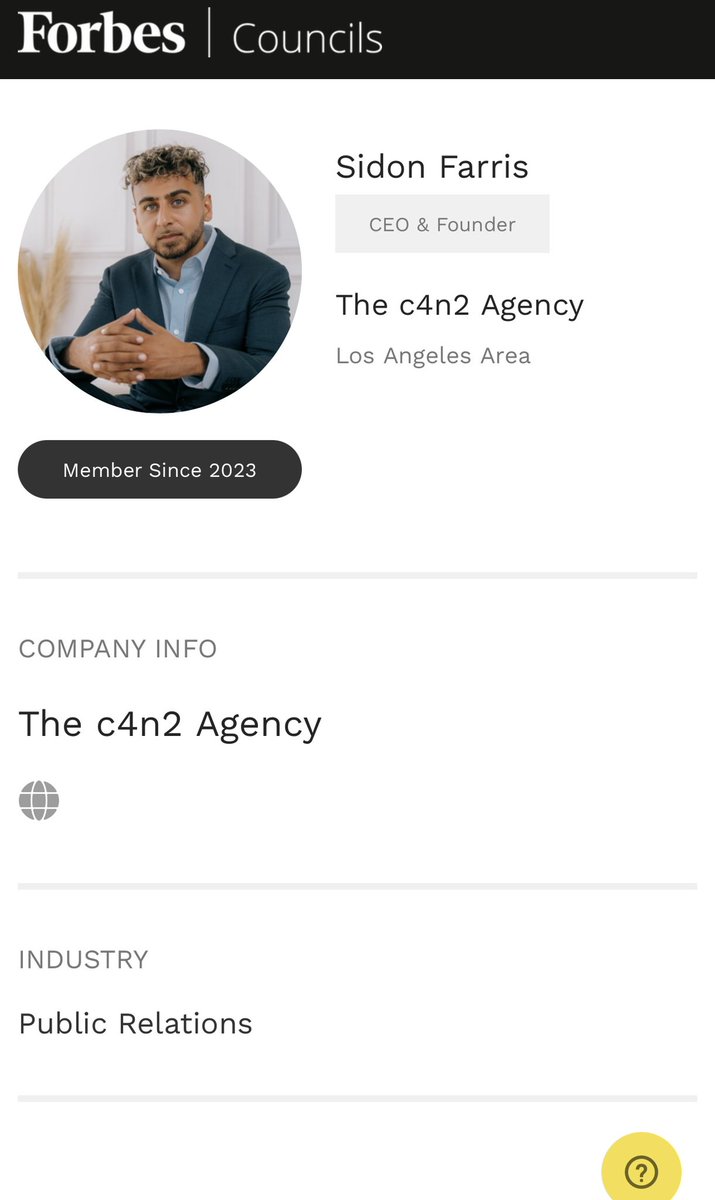 More than just an artist… <a href="/Forbes/">Forbes</a> @c4n2agency