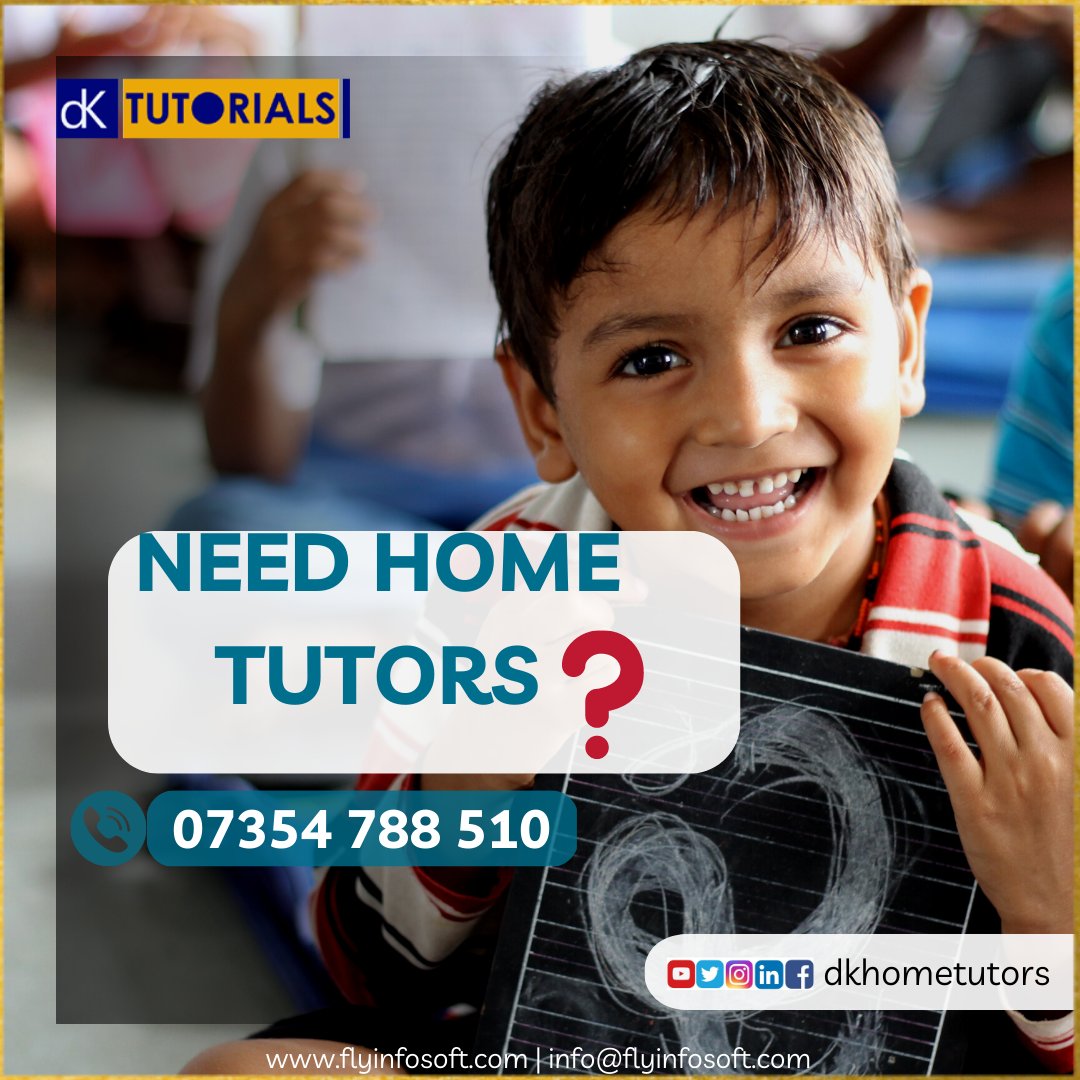Need Home Tutors ? Contact us #hometutoring #Tutors #BestTutors #TutorService #dkhometutors #besthometutors #bestteachers #bestteachersservice