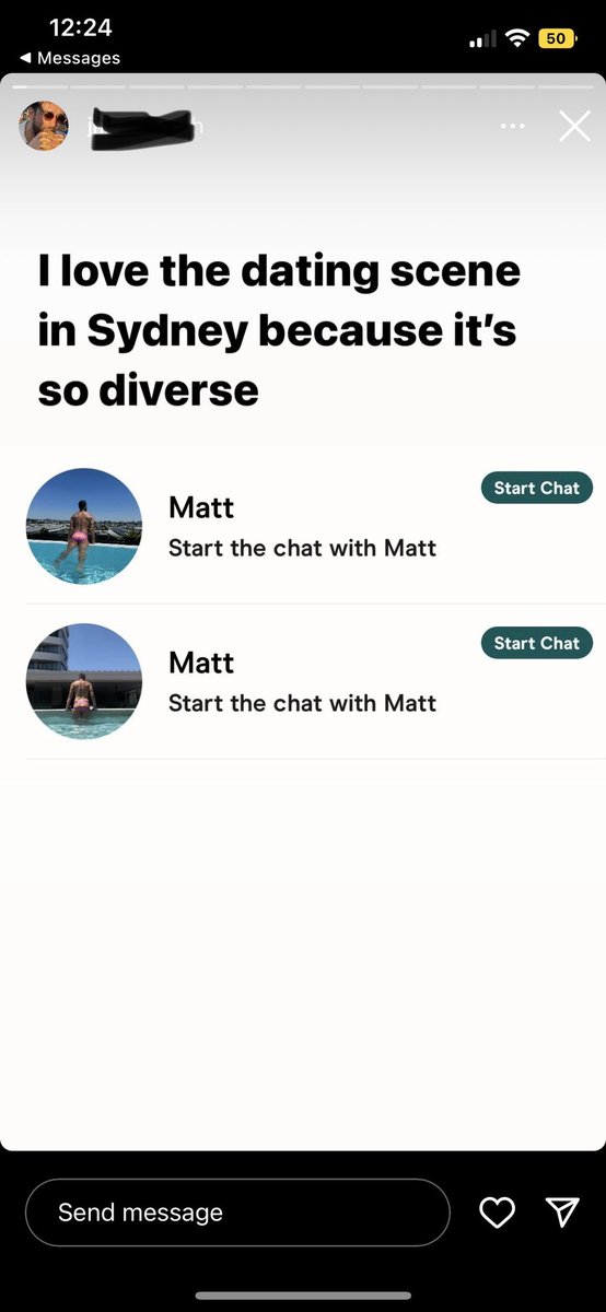 When the boys in Sydney match you and your mate, both named Matt, both in Daddy speedos, coming out of pools 💦💦💦