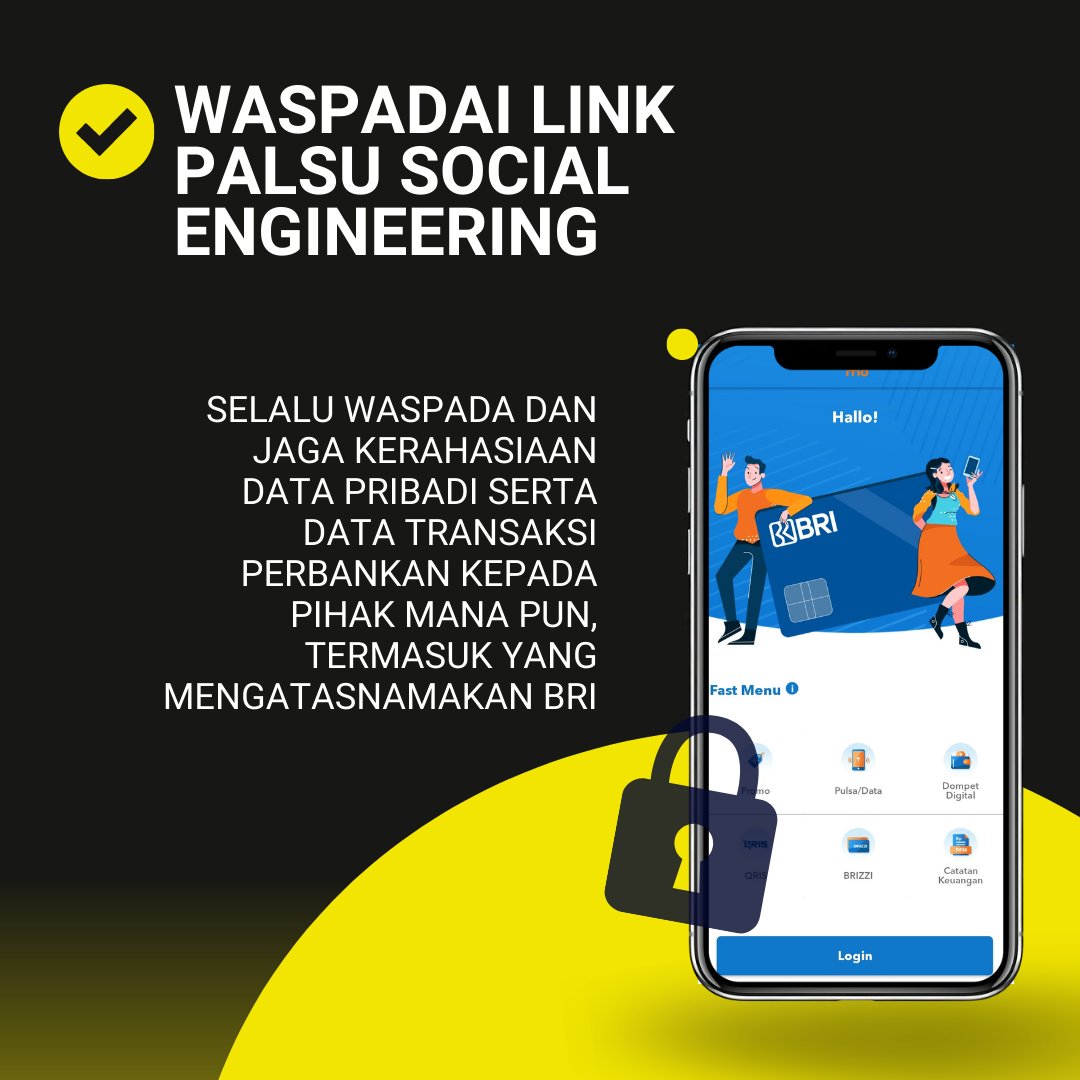 KikiPutry75's tweet photo. betul-betul banget tuh kakk, teman ku juga kerja di BRI dia tuh sering banget share edukasi perbankan di status whatsapp dan juga di social medianya #TipsAtasiSoceng #BRI #EdukasiPerbankan https://t.co/XpNdpXd1LQ