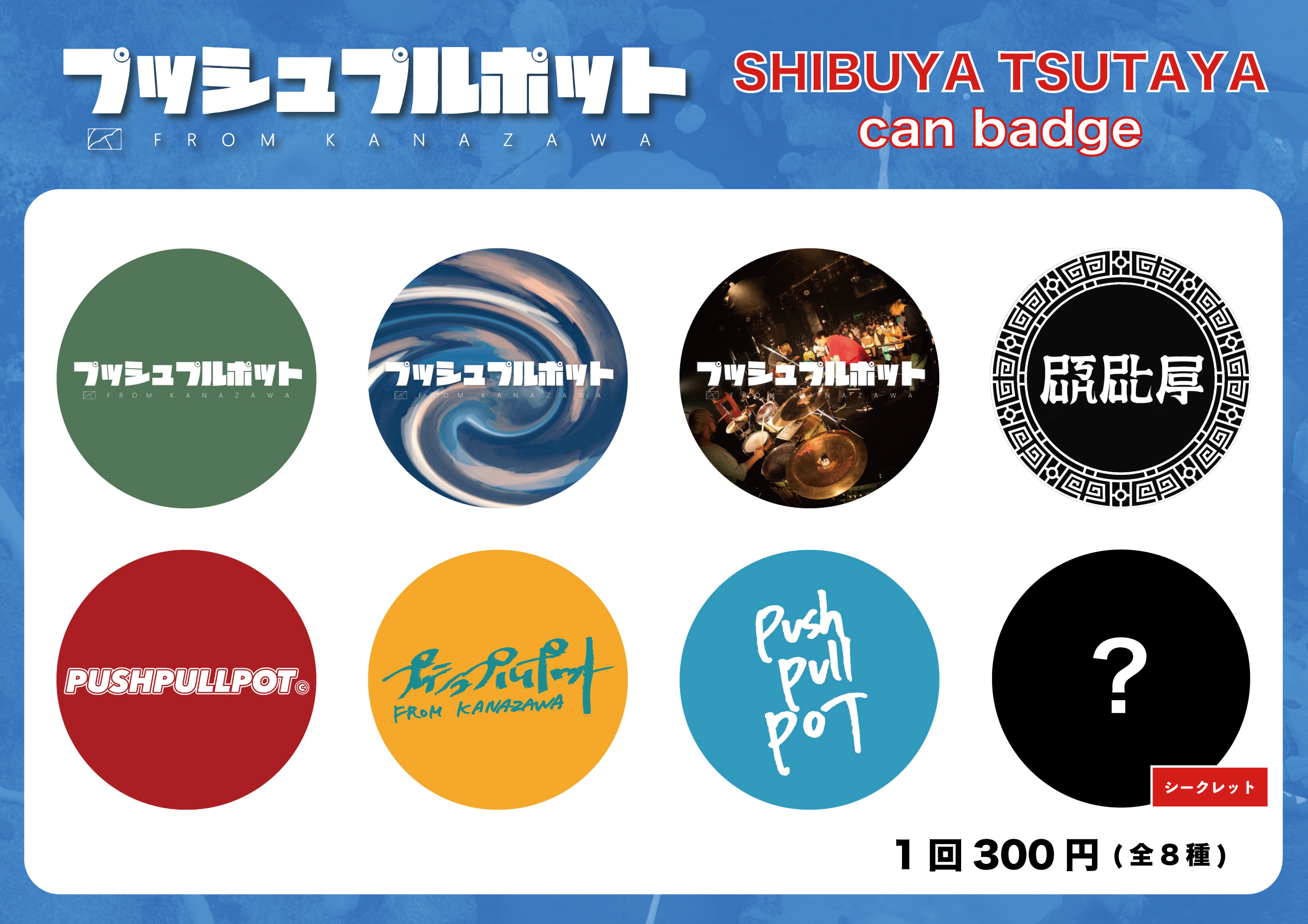 速くおよび自由な プッシュプルポット 1st demo 始発駅 メンバーサイン