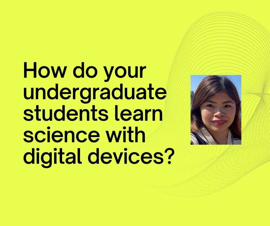 Do you teach an #undergraduate #science subject in a Faculty of Science at any university worldwide? Tell me how your students use digital devices to learn science via this short global survey (English or Chinese versions) utsau.au1.qualtrics.com/jfe/form/SV_54…
Thank-you. #scienceed #edtech
