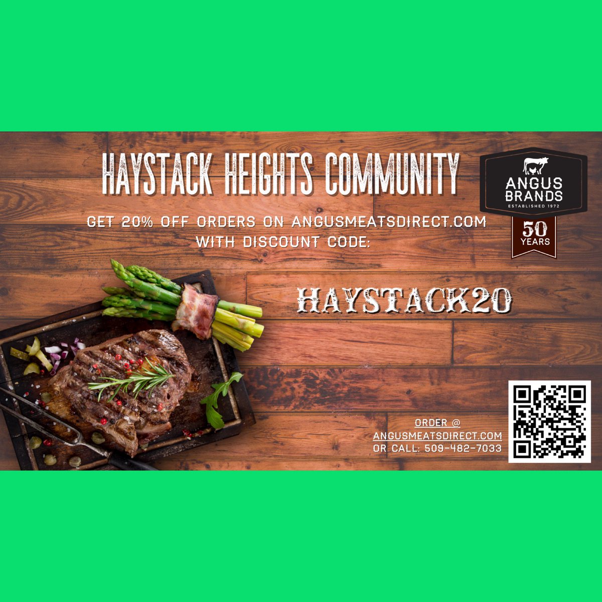 haystackheights's tweet photo. @AngusBrands @SpokaneIMBA Just polished off some more of the tasty leftovers tonight! Now it is time to use the HAYSTACK20 code to buy more! https://t.co/tXplqRf50v