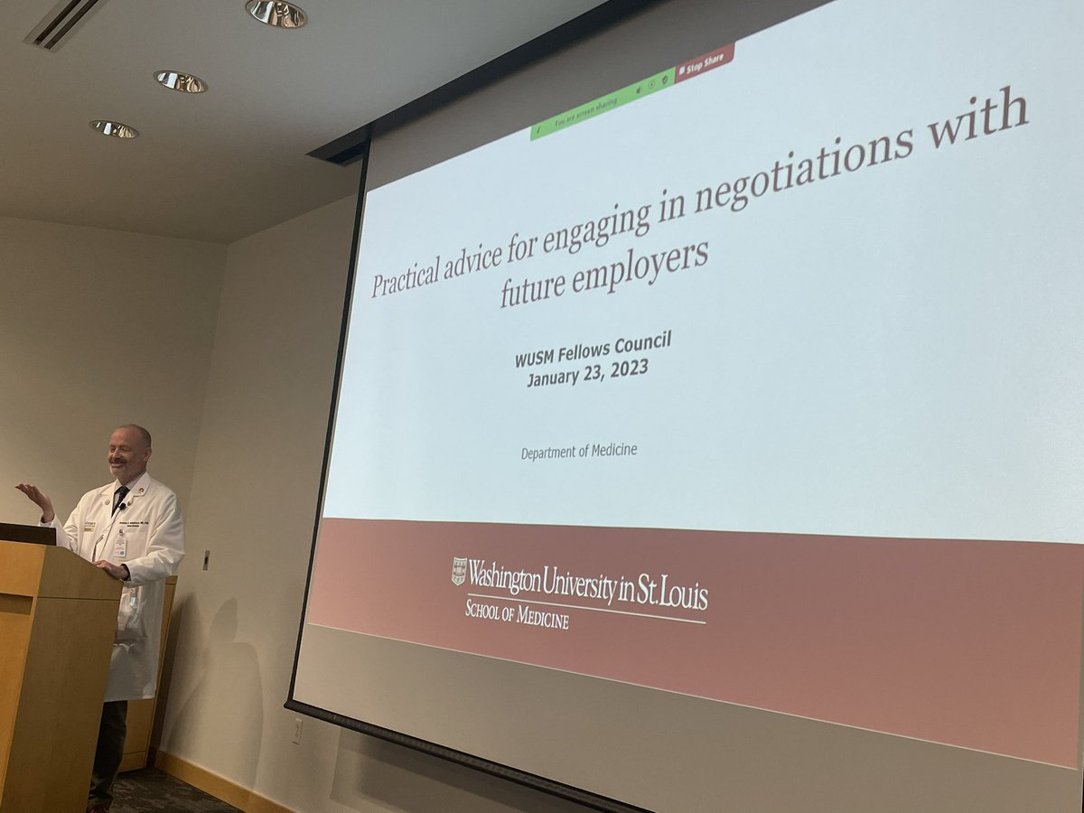 abbyWUim's tweet photo. More pearls from 🥼🩺🔬💵📝🫱🏾‍🫲🏿🫱🏻‍🫲🏽 @WUDeptMedicine office of the #VCEducation #FellowsCouncil sponsored event on #JobHunting #Negotiating your 1st job &amp; #Contract review!

Special thx to speakers Chair DrVickyFraser @HumphreysLab &amp; head of legal ChristineR! Congrats @gayathriIDdoc! https://t.co/TBgaIabMi9