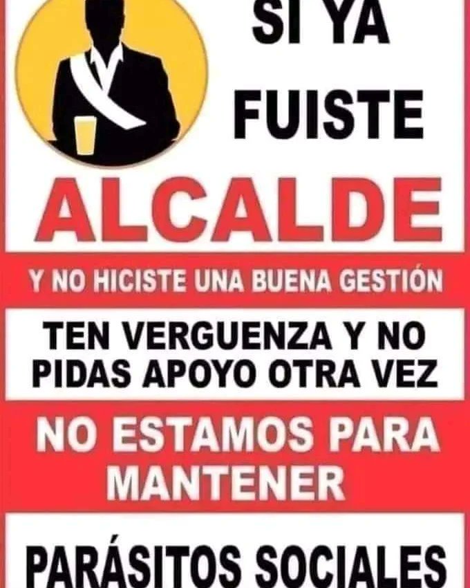 Este y los demás aspirantes a la presidencia deberían de salir del ruedo político, ya pasaron nada bueno hicieron busque como ganase la vida en otros oficios