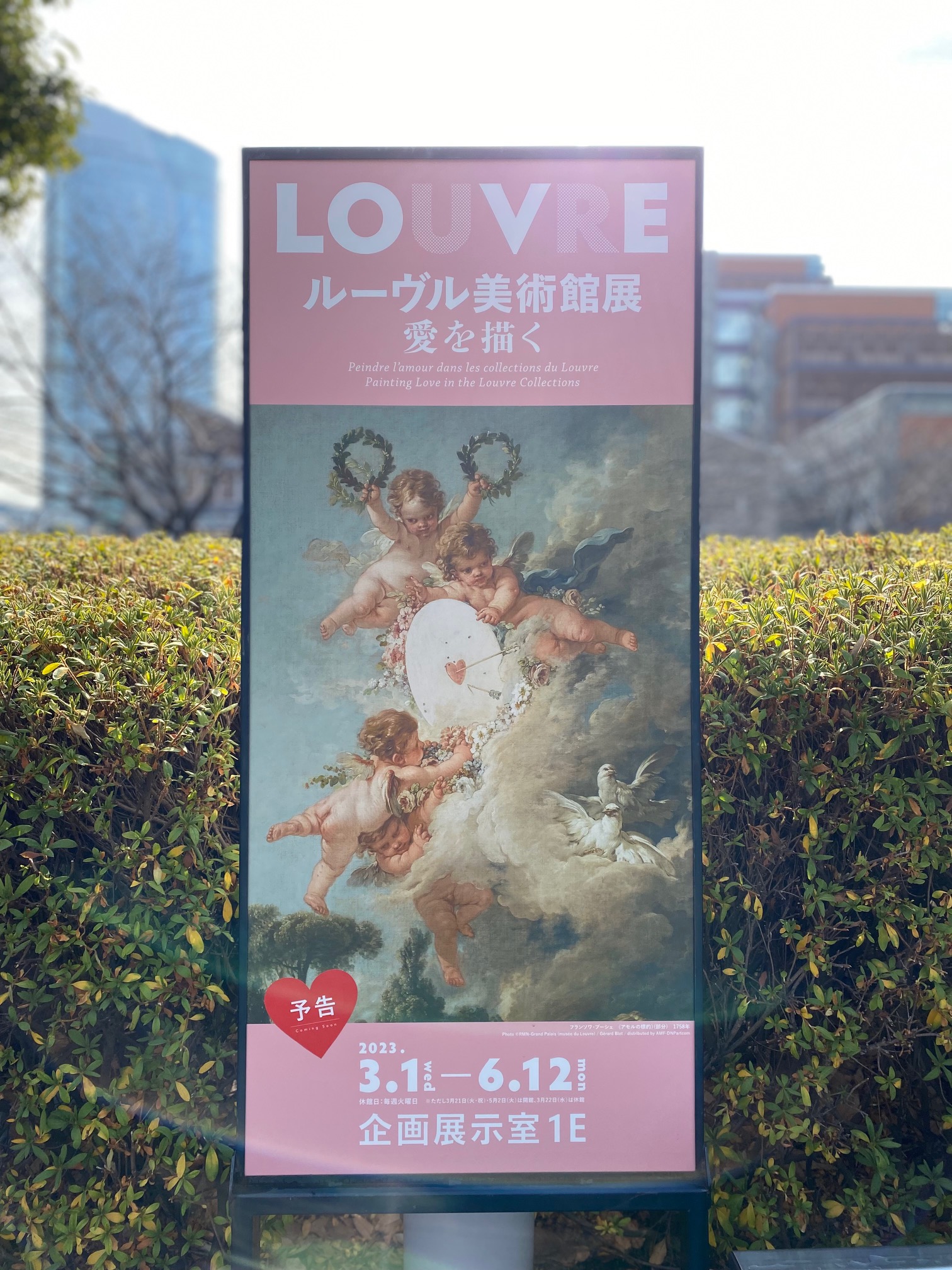 ルーブル美術館展　チケット