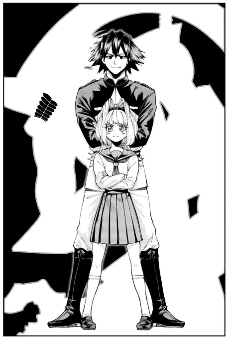明日発売の週刊少年サンデーに「ビグネス参式」の16話が載ります!
ビグネス壱式とキョウカお母さんも出てきます。是非～! 
