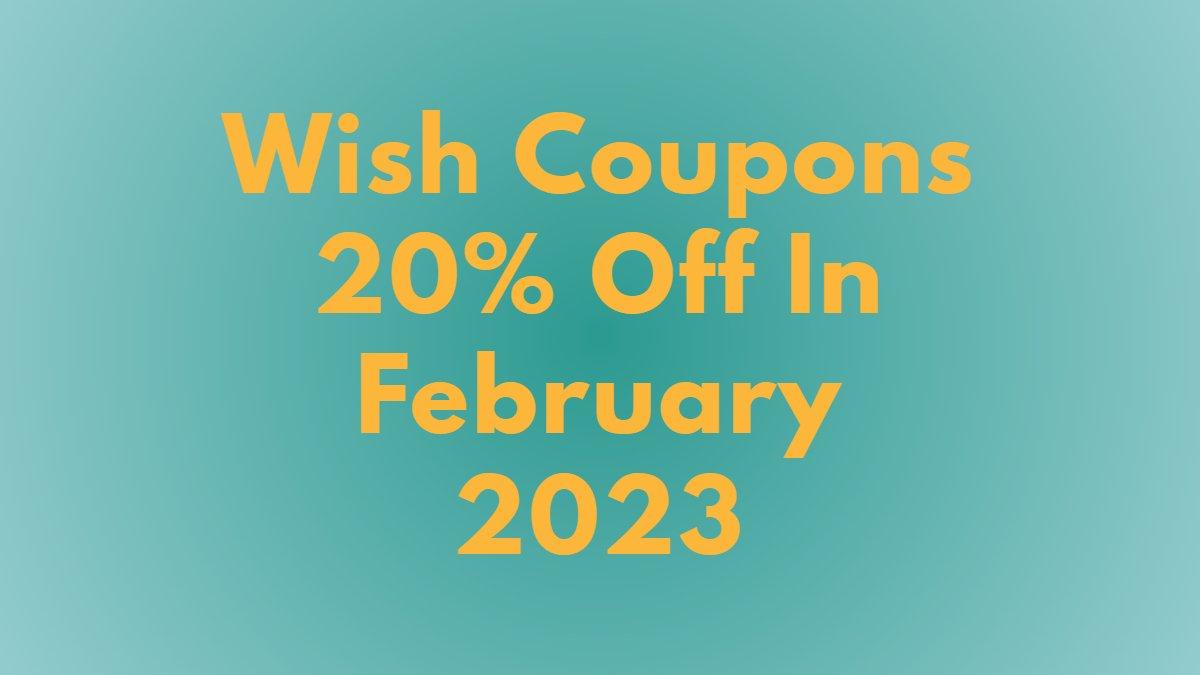 Wish Promo Codes For Existing Customers April 2023 (WishPromos) / Twitter