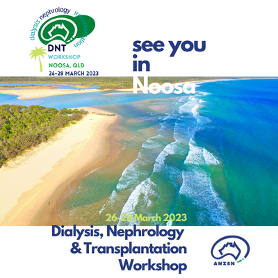 Open to everyone in beautiful Noosa! Our DNT workshop 26-28 March - Optimal and Equitable #Kidney Health for All 
An outstanding opportunity to contribute to discussion on vital questions of policy &amp; practice facing nephrology in Australia &amp; NZ 
dntworkshop.com