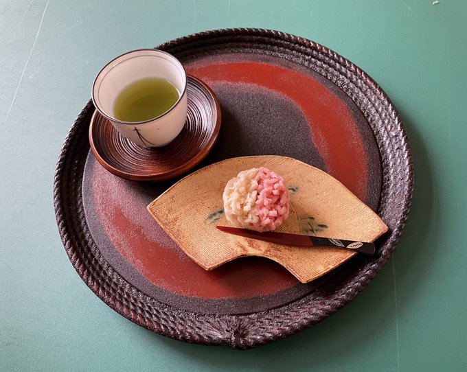 「緑茶 お盆」のTwitter画像/イラスト(新着)