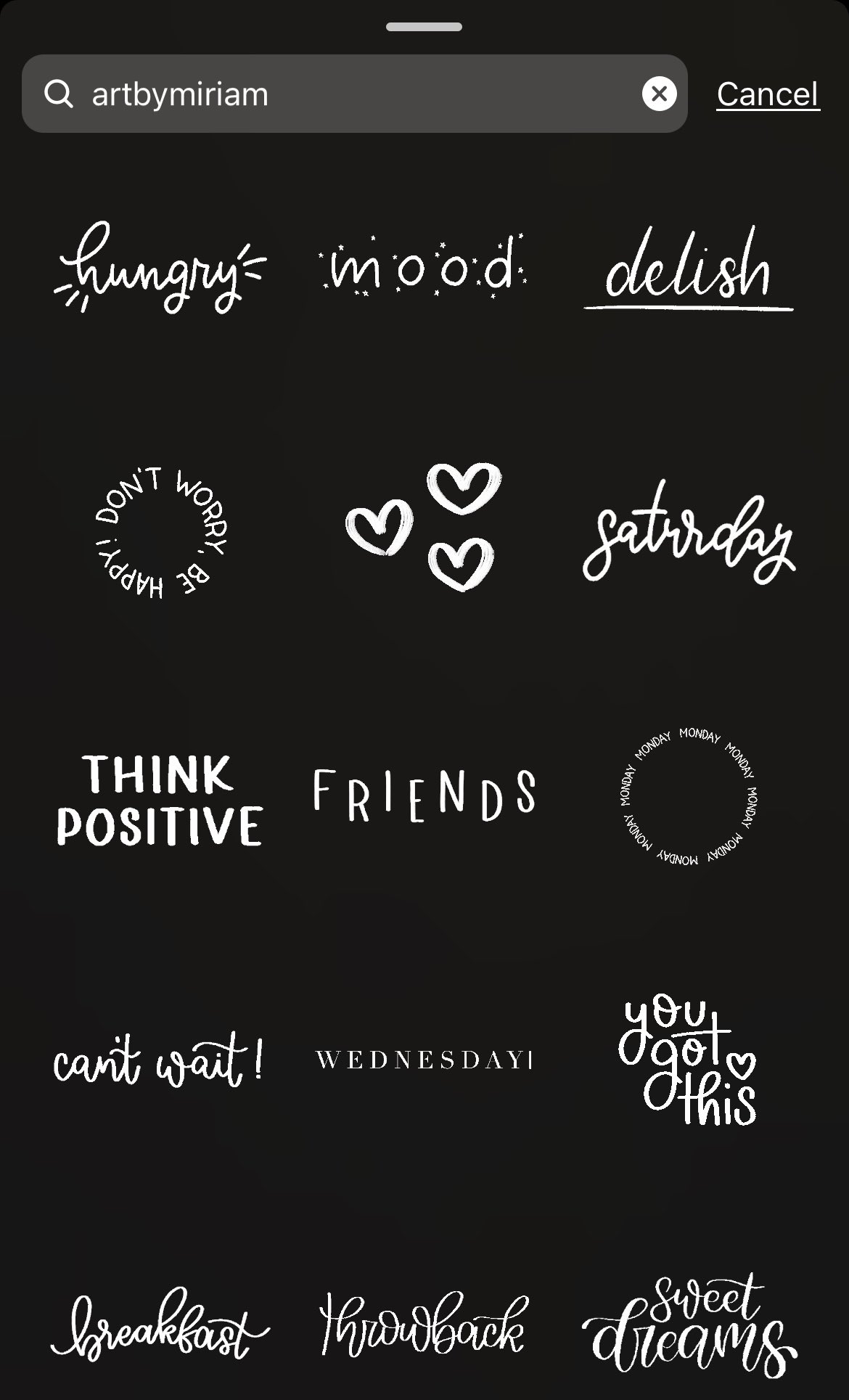 Cute Instagram Stickers in 2023 to Make your Stories Aesthetic