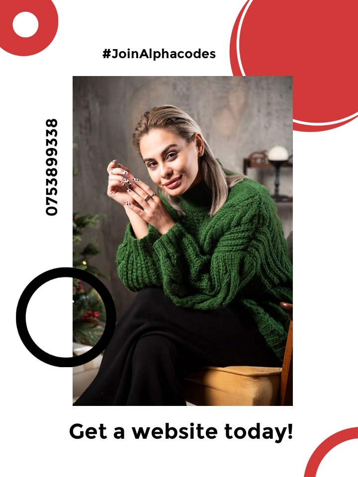 JoinAlphaCodes's tweet image. Every little step counts in making a dream work. Take each step, no matter how small or little it might seem. Time would never be perfect for it.
Get a #website for your business today. Contact 0753899338