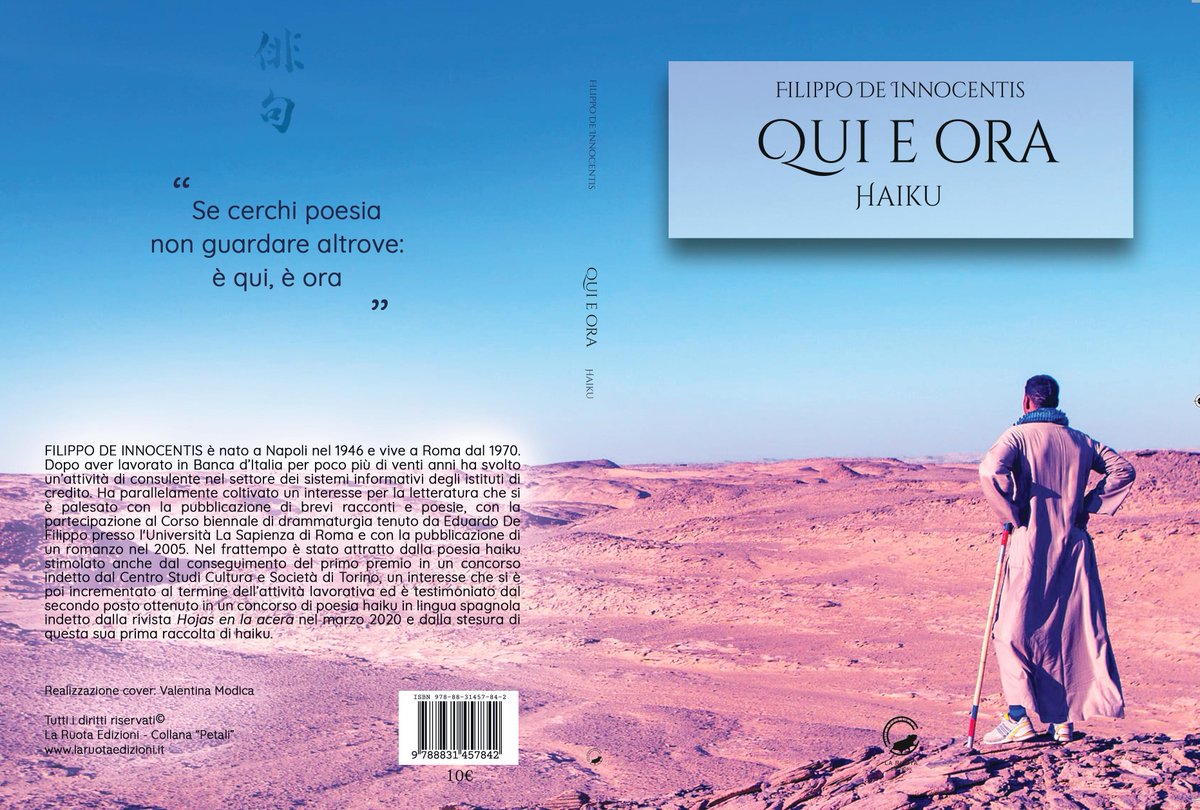 fdeinno's tweet photo. La  mia raccolta di #poesia #haiku -  ordinabile presso tutte  le librerie e acquistabile presso le principali librerie online – è  presentata  nel sito della casa editrice @LaRuotaEd: https://t.co/2Zzvy412hK https://t.co/f2waK9Pg7L