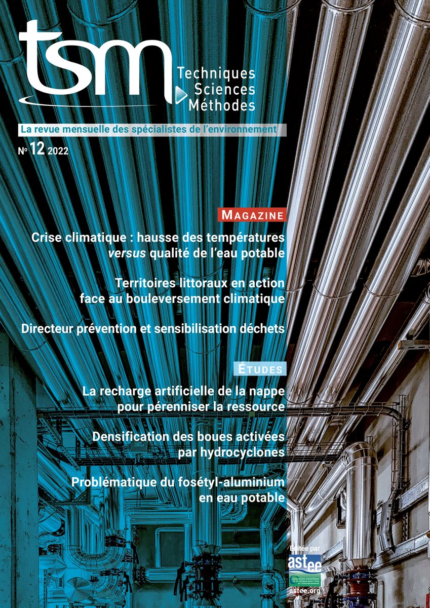 revue_tsm's tweet photo. 📢Téléchargez le dernier numéro de TSM :
https://t.co/geTpnGTU3f
👉A retrouver au #CGLE2023
Sujets📖
#micropolluants #RSDE
#eaupotable #qualité #changementclimatique
#sensibilisation #déchets
#eauxpluviales #SHS
#crue #assainissement
#boues #toxicité
#densification #bouesactivées https://t.co/8MbWcjvlJf