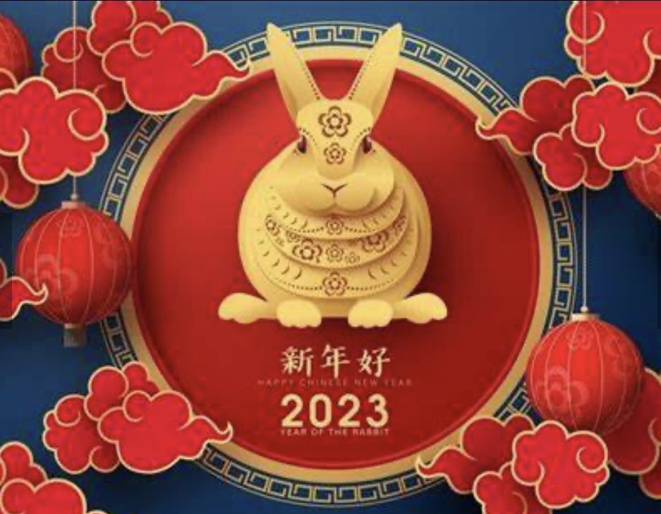 Happy #LunarNewYear2023. Standing in solidarity with the Asian community.