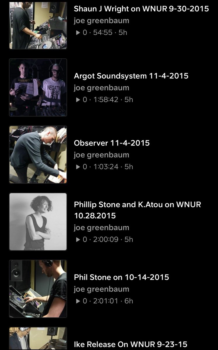 poliviolence's tweet photo. just uploaded a batch of amazing guest mixes from my @WNUR893 era. more on the way… https://t.co/b1sdUGLmXW https://t.co/F59cdCKcxD