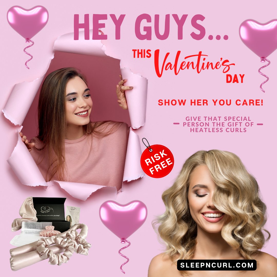 ❤️GIFT IDEA❤️

Looking for a truly unique gift for that someone special this Valentines day?

Why not give her something that she'll love and actually use?  <a href="/SleepNCurl/">Sleep 'N Curl</a> The perfect hair day - everyday!  sleepncurl.com